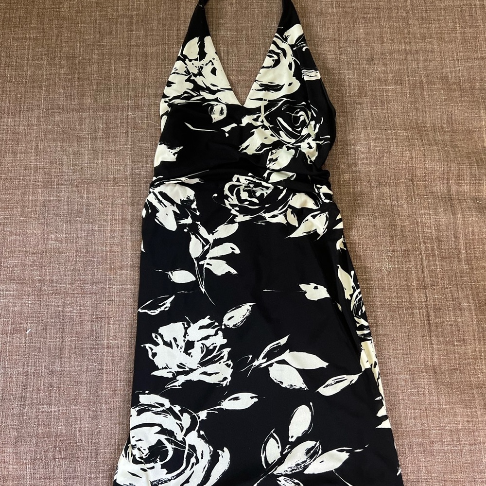 David Meister halter dress size 8